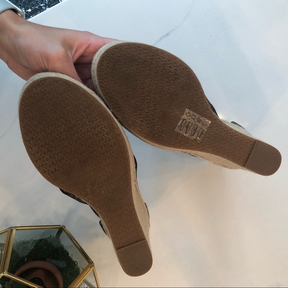 Michael Kors leather wedge heels - Picture 9 of 10